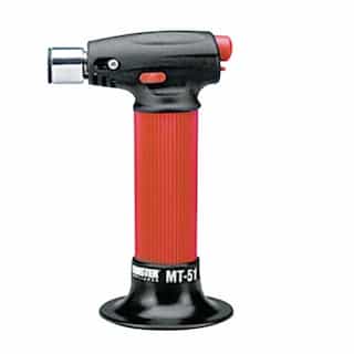 MT-51 Microtorch w/ Built in Refillable Fuel Tank & Hands Free Lock