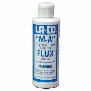 4-oz Clear M-A Stainless Steel Flux Liquid