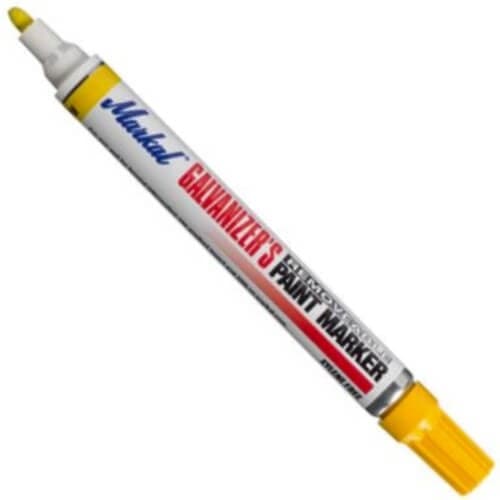 Markal Industrial Removable Paint Marker, White