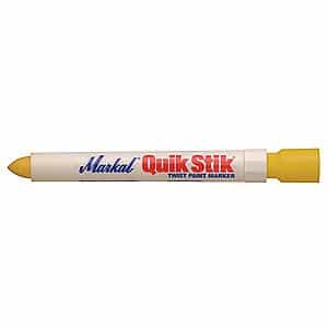 Markal Quik Stick Marker, Yellow