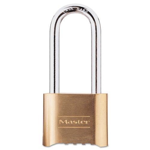 Master Lock Changeable No. 175 Combination Brass Padlock