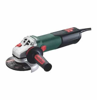 4.5" Angle Grinder, 8.5 A, 10,500 rpm, Sliding Switch with Lock