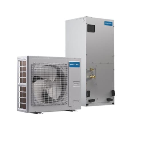 MrCool 24K-36K BTU/H Central Heat Pump System, 1800 Sq Ft, 1 Ph, 35 Amp, 208V/230V