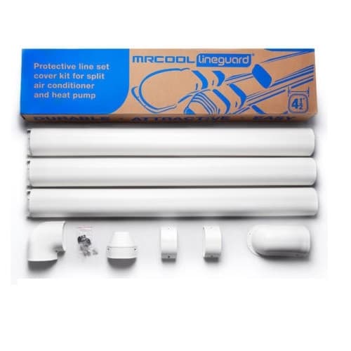 MrCool LineGuard 4.5-in Line Set Cover Kit for Ductless Mini Split