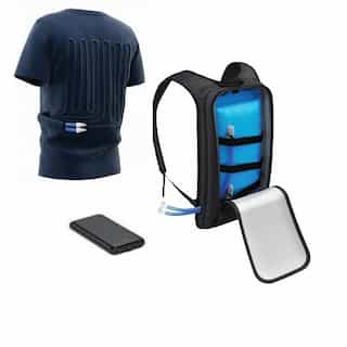 BodyCool Cooling T-Shirt, Blue, Medium