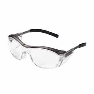 3M Protective Eyewear w/ Anti-Fog Lens, 2.0 Diopter, Gray
