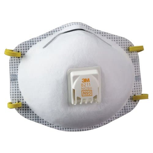 3M Non-Oil N95 Particulate Respirator w/Fixed Strap