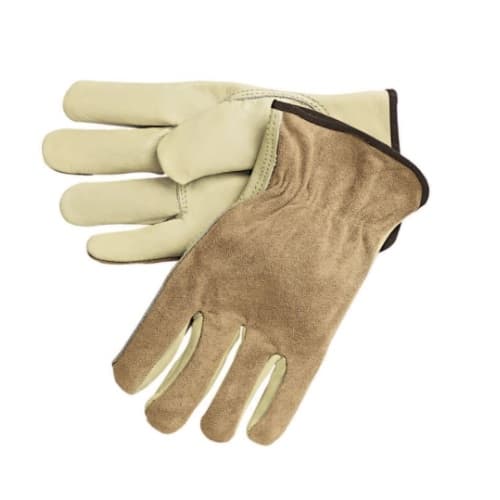 Large Split Leather Driver Gloves