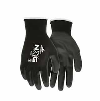 Memphis Glove Polyurethane Coated Gloves, Black, Small