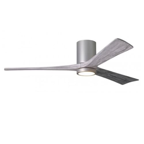 42-in 17W Irene-3HLK Ceiling Fan w/Light, DC, 6-Speed, 3-Barn Wood Blades, Brushed Nickel