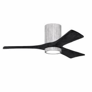 Matthews Fan 42-in 17W Irene-3H Ceiling Fan w/ Light Kit, Black Blades, Barn Wood