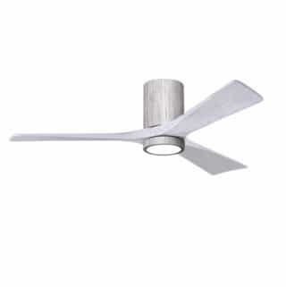 Matthews Fan 52-in 32W Irene-3H Ceiling Fan w/ Light Kit, White Blades, Barn Wood