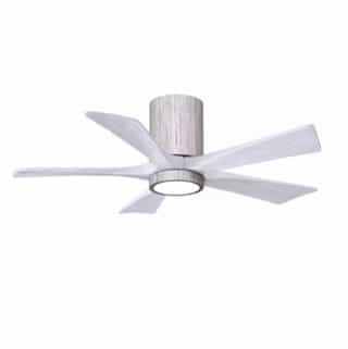 42-in 31W Irene-5H Ceiling Fan w/ Light Kit, White Blades, Barn Wood