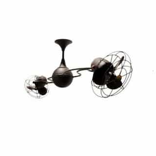 60-in 94W Italo Ventania Ceiling Fan, AC, 3-Speed, 6-Metal Blades, Black Nickel