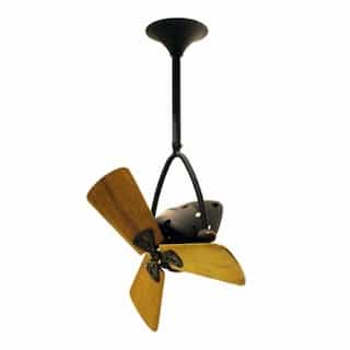 16-in 46W Jarold Direcional Ceiling Fan, AC, 3-Speed, 3-Wood Blades, Bronze