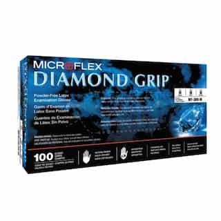 Examination Gloves w/ Diamond Grip, Medium