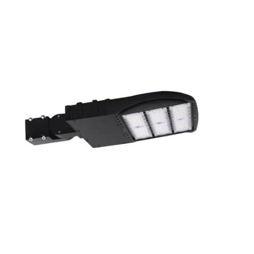 Magnalux 185W LED Shoebox Light Fixture w/ Adjust Slip Fitter, 5000K