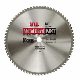 14-in Metal Devil Circular Saw Blade, 66 Tooth