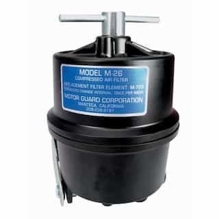Motorguard 1/4 in Sub-Micronic Compressed Air Filter