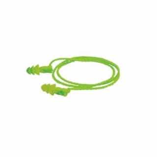 Moldex Reusable Earplugs, Corded, TPE, Green