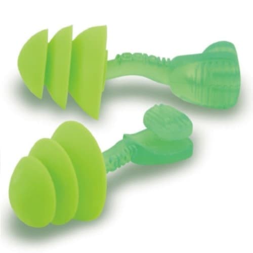 Reusable Earplugs, Foam, Uncorded, Green