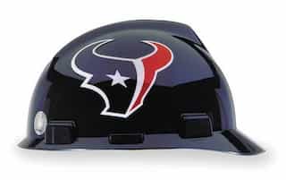 MSA Houston Texans Officially-Licensed NFL V-Gard Helmet