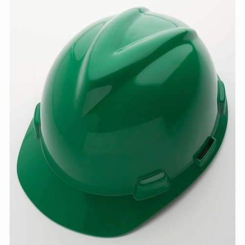 MSA Green Skullgard Protective Caps and Hats