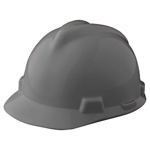 MSA Standard Gray V-Gard Protective Caps and Hats