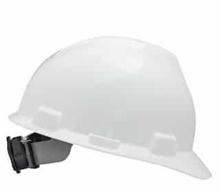 White V-Guard Safety Slotted Protective Cap