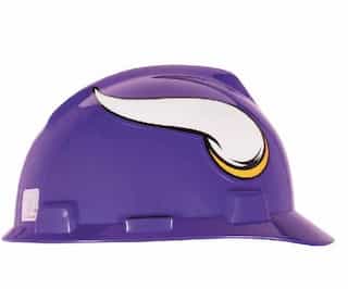 MSA Minnesota Viking Officially-Licensed NFL V-Gard Helmets