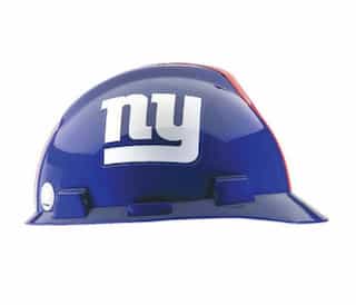 MSA New York Giants Officially-Licensed NFL V-Gard Helmet