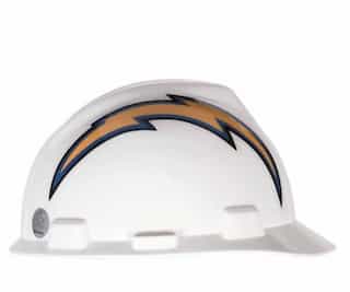 MSA San Diego Chargers Officially-Licensed NFL V-Gard Helmet
