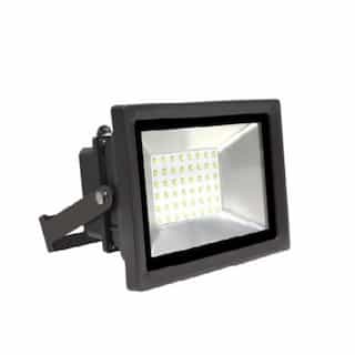 40W Small LED Flood Light w/ Photocell, Wide, 4460 lm, 4000K