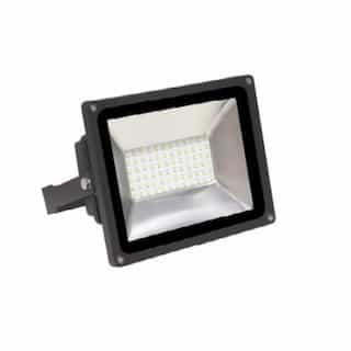 48.7W Small LED Flood Light, Wide Beam Angle, 500W QTZ/175W MH Retrofit, 5750 lm, 4000K