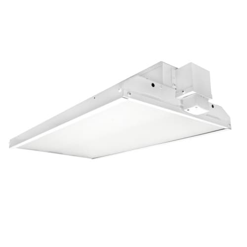 178W 2' LED Linear High Bay w/Motion and Plug, 0-10V Dimmable, 400W HID Retrofit, 5000K
