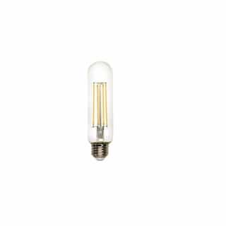 8.5W LED T12 Filament Bulb, Dimmable, E26, 800 lm, 120V, 2700K