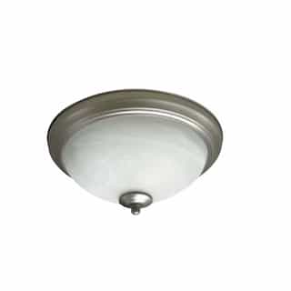17W LED Flush Mount Ceiling Light, 0-10V Dim, 75W Inc Retrofit, 1041 lm, 2700K