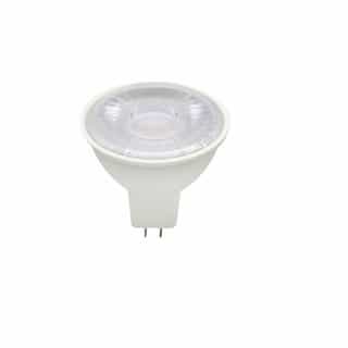 7W LED MR16 Light Bulb, 50W Inc Retrofit, 0-10V Dim, GU5.3 Base, 500 lm, 2700K
