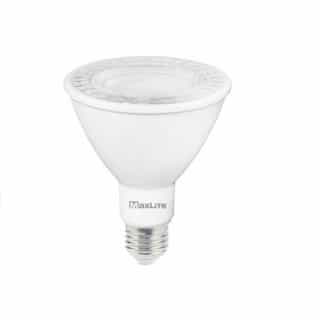 MaxLite 10W LED PAR30 Bulb, Long Neck, Dimmable, Flood, 2700K