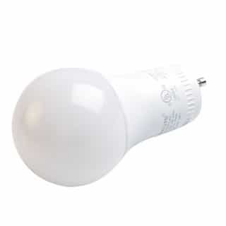 9W LED A19 Bulb, Dimmable, GU24, 810 lm, 120V, 2700K