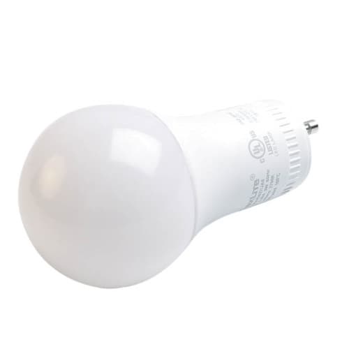MaxLite 9W LED A19 Bulb, Dimmable, GU24, 810 lm, 120V, 3000K