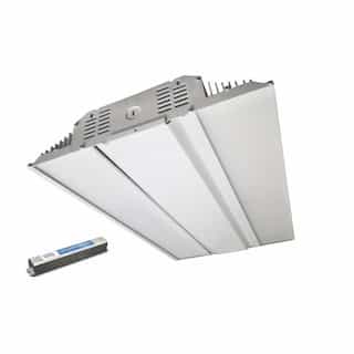 128W LED Linear High Bay w/Backup, 0-10V Dimmable, 400W MH Retrofit, 16700 lm, 5000K