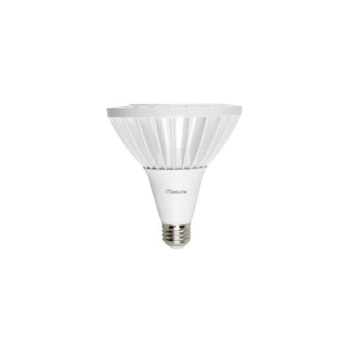 27W LED PAR38 Bulb, 25 Degree Beam, Dimmable, E26, 3000 lm, 120V-277V, 3000K