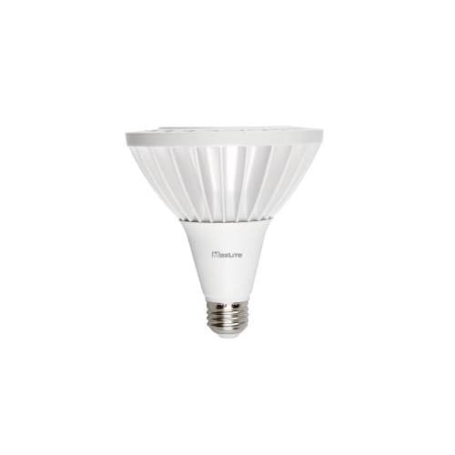 27W LED PAR38 Bulb, 250W Hal. Retrofit, Dim, 3000 lm, 120V-277V, 4000K