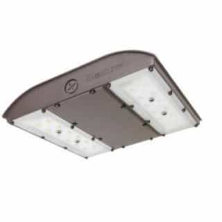 28W LED Canopy Area Light w/ Motion & Battery Backup, 150W MH Retrofit, 3870 lm, 5000K