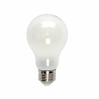 10W LED A19 Filament Bulb, Dimmable, E26, 1100 lm, 120V, 2700K, Frosted
