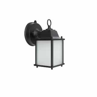 15W LED Outdoor Lantern w/ Photocell, 100W Inc. Retrofit, Dim, 1600 lm, 2700K, Black