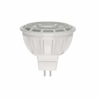 6W LED MR16 Bulb, Dimmable, 35 Degree Beam, GU5.3, 440 lm, 12V, 3000K
