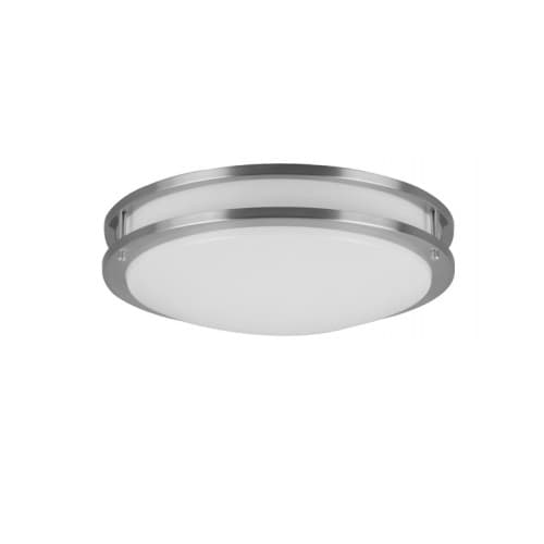 16-in 24W LED Flush Mount, Triac Dimming, 120V, Selectable CCT