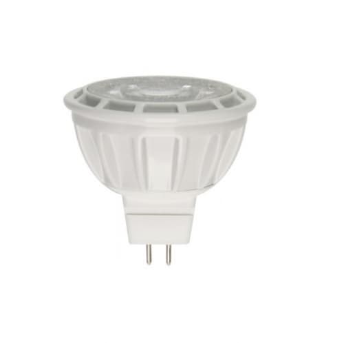 8W LED MR16 Bulb, Dimmable, 35 Degree Beam, GU5.3, 580 lm, 120V, 2700K